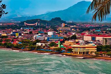 Padang West Sumatra billboards